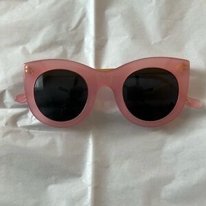 Pink Illesteva Boca 2 sunglasses.